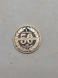 Original troy Ounce fine silver coin
