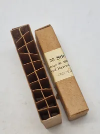 Original æske for Gevær 89 patron M/1908