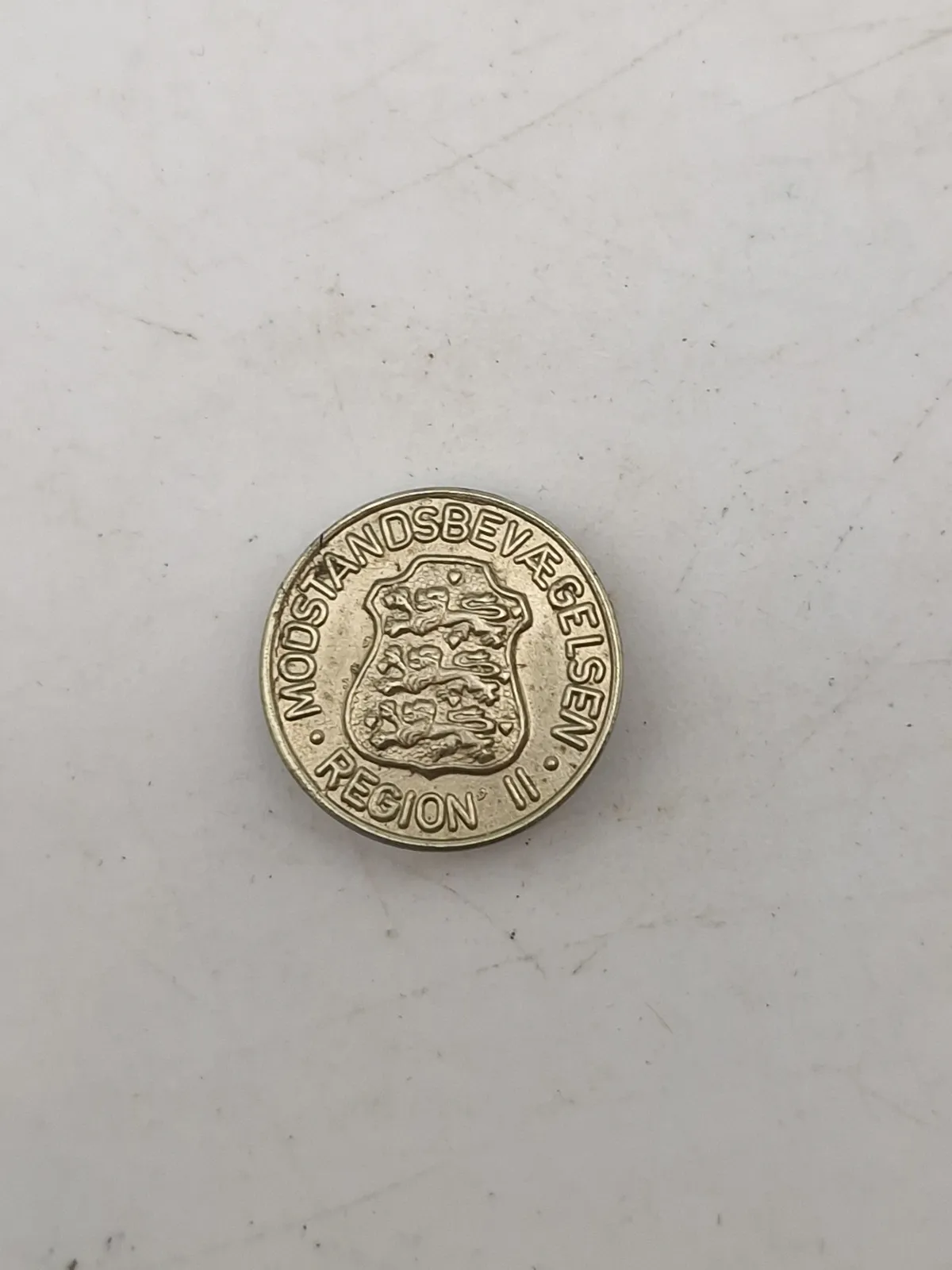 Original revérnål fra modstandsbevægelsens region 2