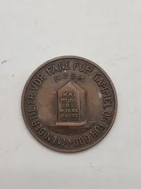 Original dansk mindemønt - ww2