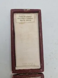 Original æske for oktober medaljen - ww2