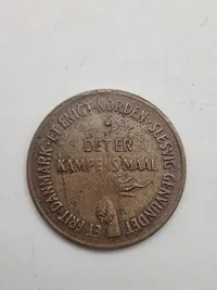 Original mønt - Danmarks frihedskamp 1945