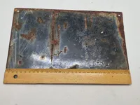 Sjældent originalt Engelsk ww2 emalje skilt med desarmering af bomber