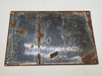 Sjældent originalt Engelsk ww2 emalje skilt med desarmering af bomber