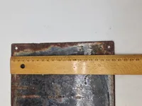 Sjældent originalt Engelsk ww2 emalje skilt med desarmering af bomber