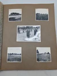 Originalt foto album den Danske brigade i Tyskland