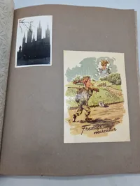Originalt foto album den Danske brigade i Tyskland
