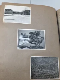Originalt foto album den Danske brigade i Tyskland