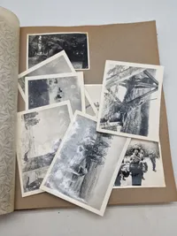 Originalt foto album den Danske brigade i Tyskland