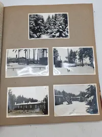 Originalt foto album den Danske brigade i Tyskland