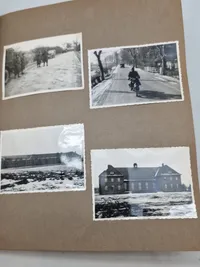 Originalt foto album den Danske brigade i Tyskland