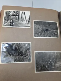 Originalt foto album den Danske brigade i Tyskland