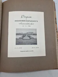 Originalt foto album den Danske brigade i Tyskland
