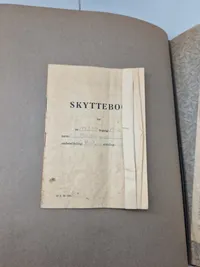 Originalt foto album den Danske brigade i Tyskland