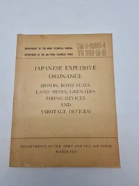 Japanese explosive ordnance