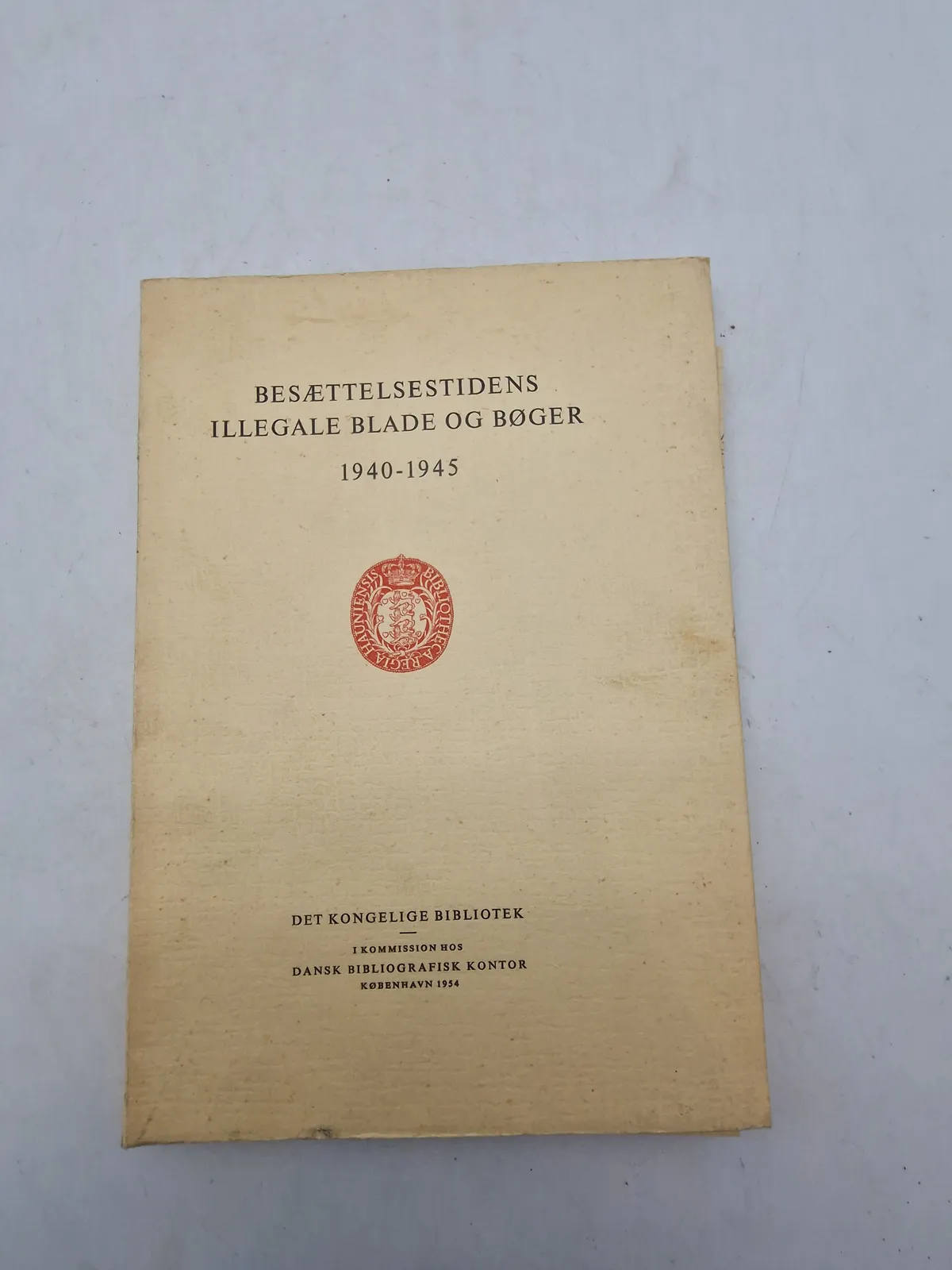 Besættelsestidens hæfter og bøger 1940-45
