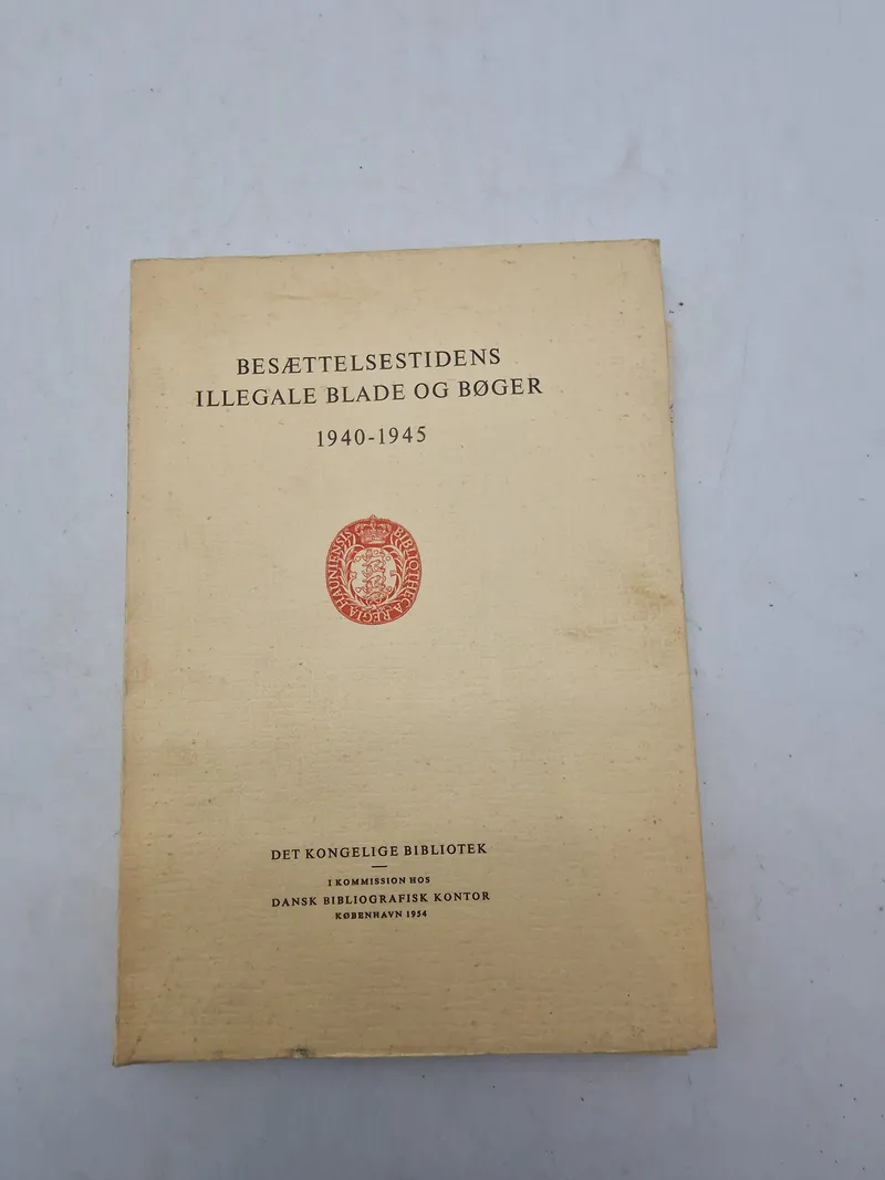 Besættelsestidens hæfter og bøger 1940-45