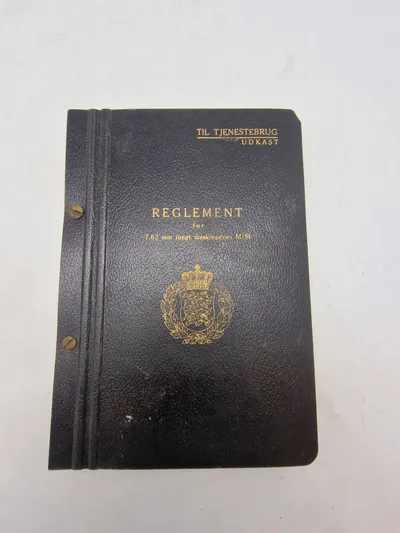 Reglement for 7,62 mm maskingevær