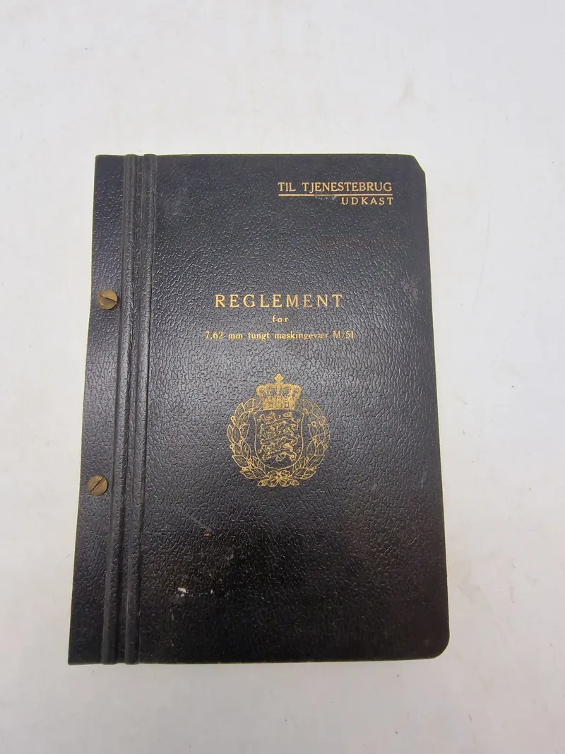 Reglement for 7,62 mm maskingevær