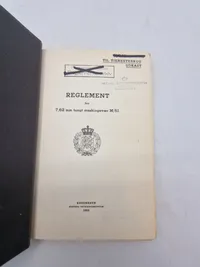 Reglement for 7,62 mm maskingevær