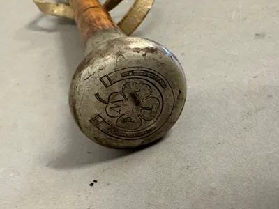 Original Engelsk WW1/2 swagger stick, kavaleri officer