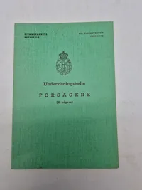 Undervisningshæfte - Forsagere
