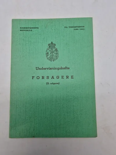 Undervisningshæfte - Forsagere