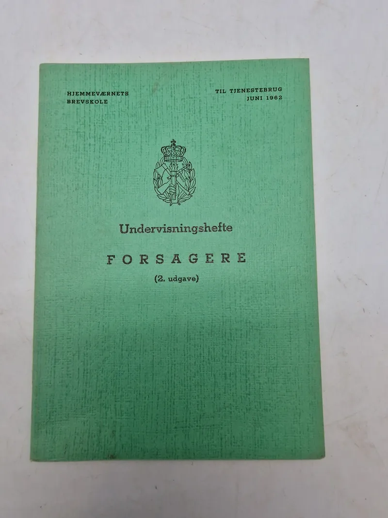 Undervisningshæfte - Forsagere