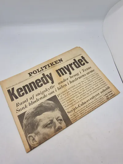 Original avis - Kennedy myrdet