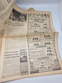 Lot originale aviser - månelandingen