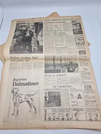 Lot originale aviser - månelandingen