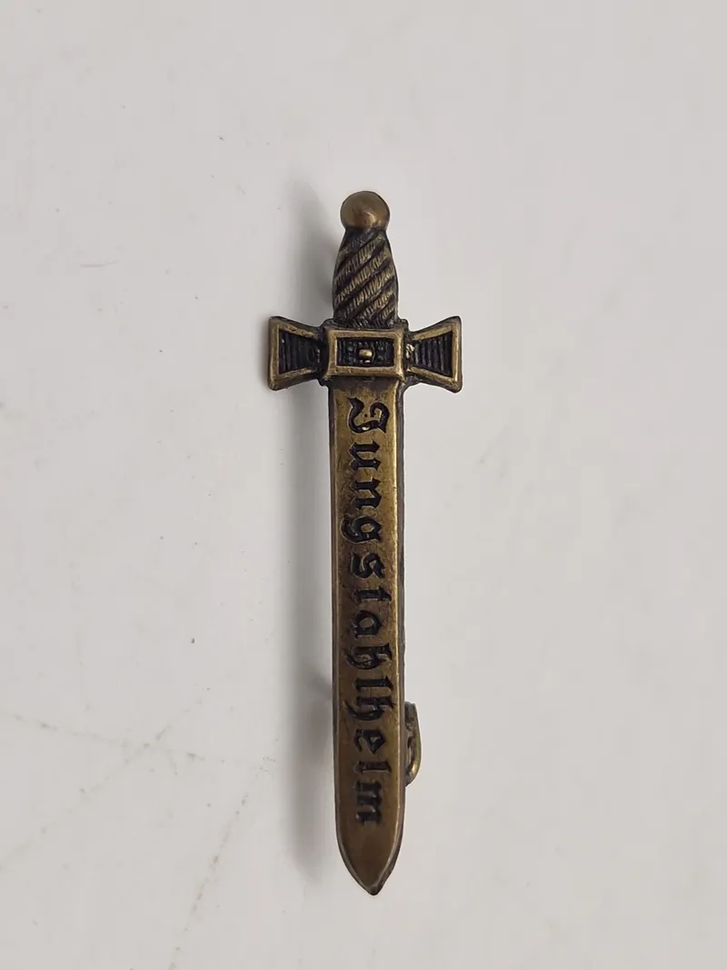 Original pin - Jungstahlhelm