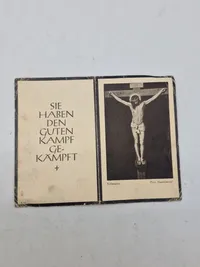 Originale tyske dødskort + billeder