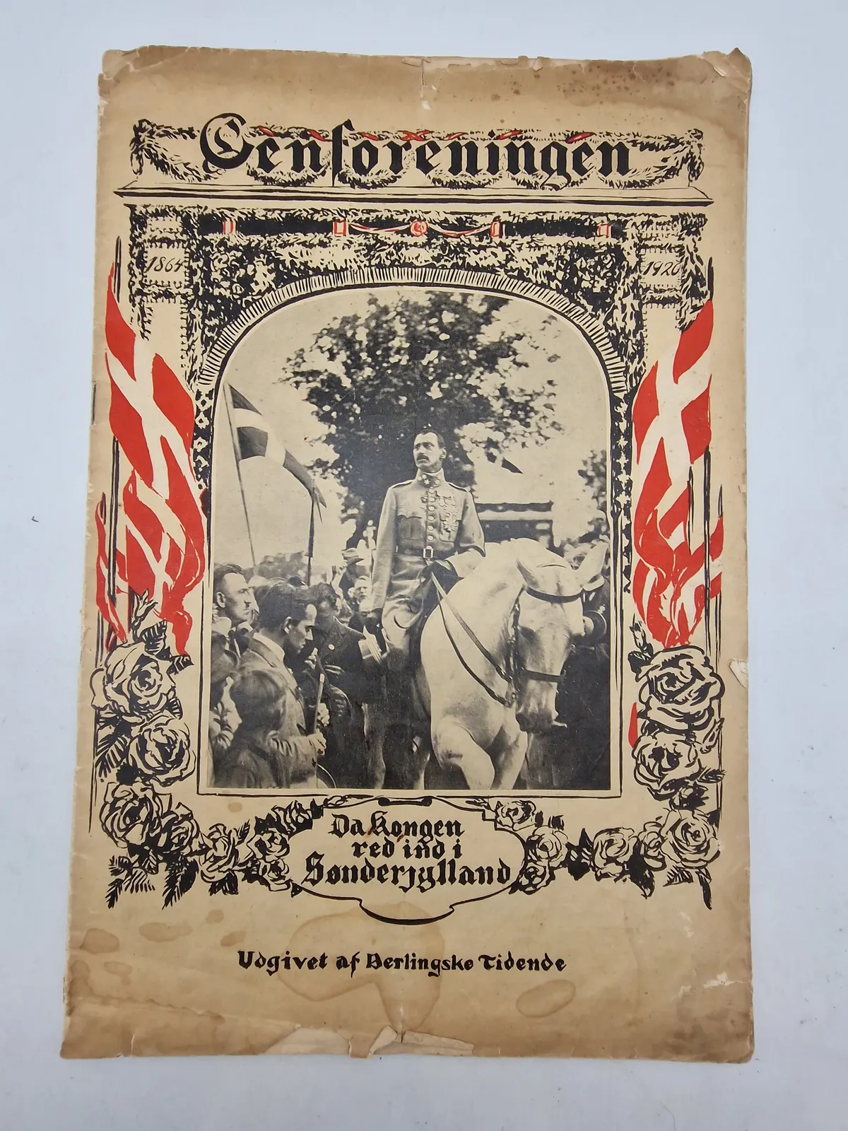 Originalt hæfte - genforeningen
