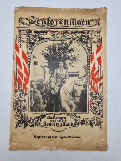 Originalt hæfte - genforeningen