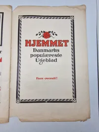 Originalt hæfte - genforeningen