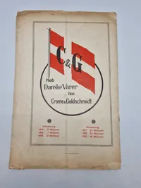 Originalt hæfte - genforeningen