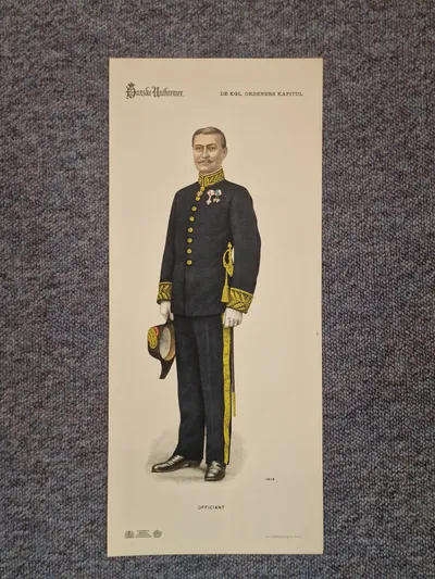 Originalt billede - “Danske uniformer”