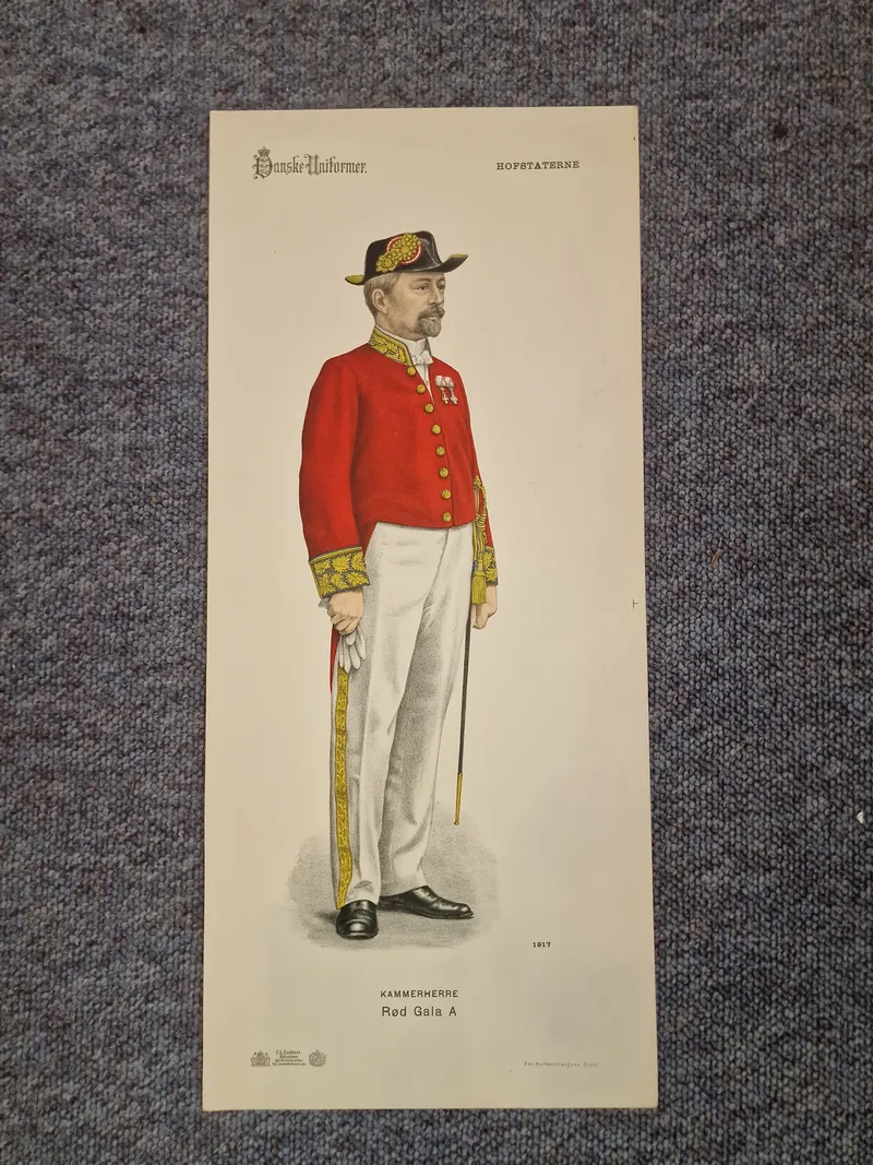 Originalt billede - “Danske uniformer”