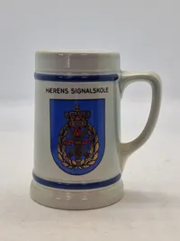 Militær Søholm krus - Hærens Signalskole