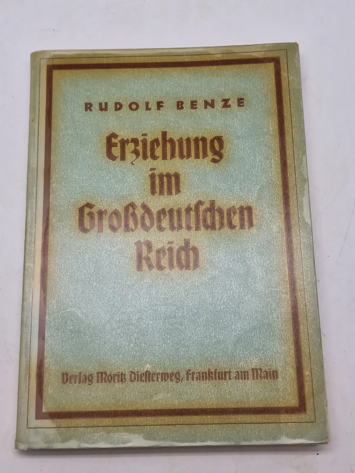 Original tysk ww2 bog - Erziehung im Großdeutschen Reich