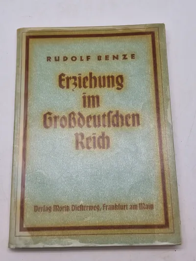 Original tysk ww2 bog - Erziehung im Großdeutschen Reich