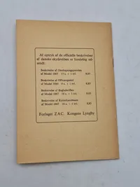 Beskrivelse af
OMDREJNINGSPISTOL
Model 1865