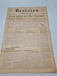 Originale eks af bladet “Revision” som var kendt for at hjælpe tidligere frikorps folk mm