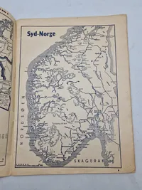 Originalt hæfte - Krigskort fra hele verden - 1945