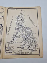 Originalt hæfte - Krigskort fra hele verden - 1945