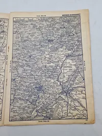 Originalt hæfte - Krigskort fra hele verden - 1945