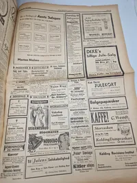 Originalt eks af Kolding folkeblad 1939