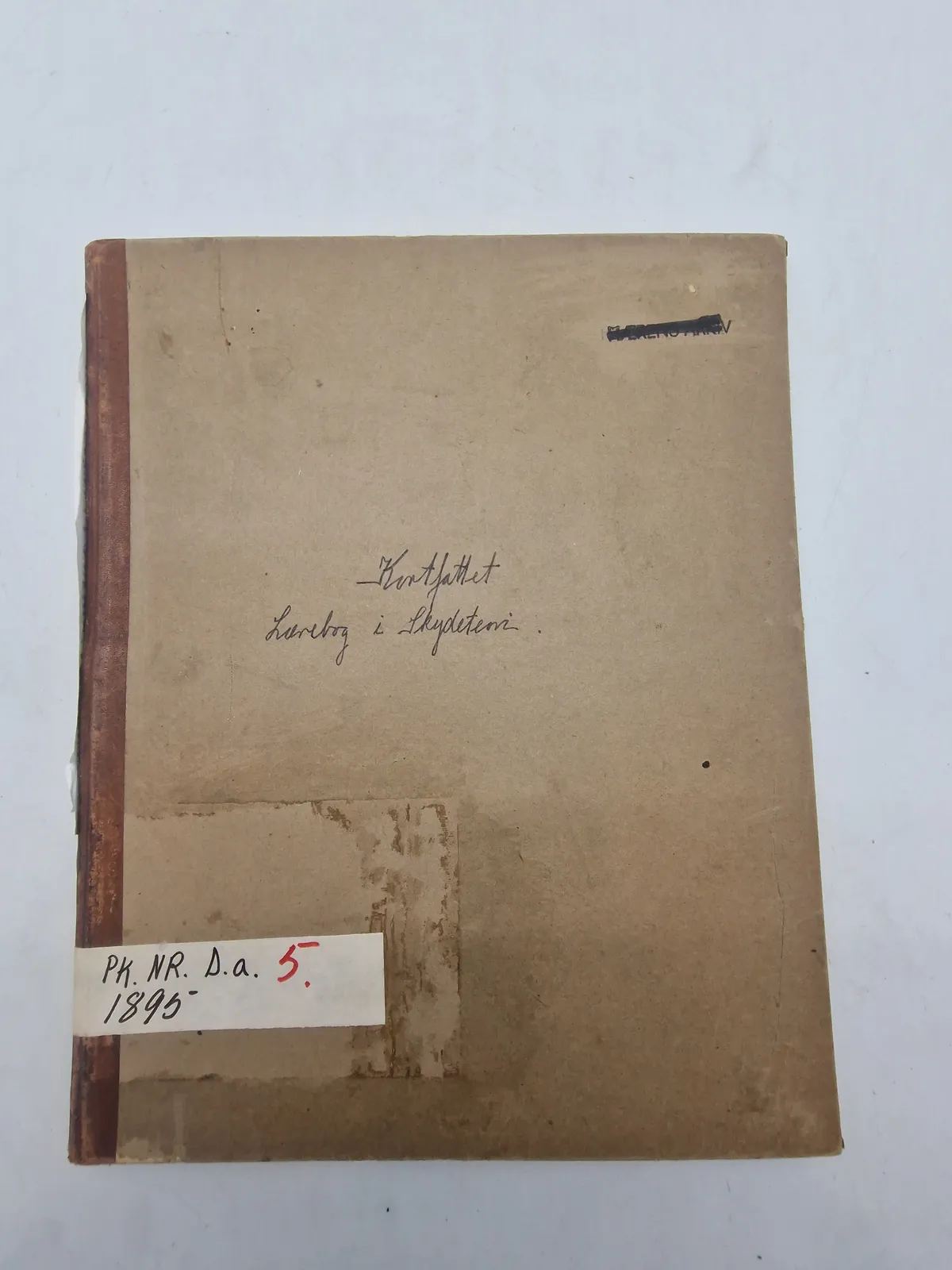 Lærebog i skydeterori - 1895