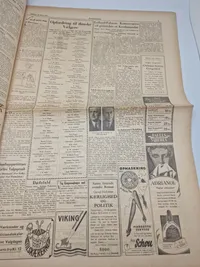 Originalt eks af Nationaltidende 1943